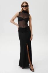 Undress Code szoknya Eclipse Skirt fekete, maxi, harang alakú, 889 - fekete S