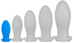 EggPlay Saurus Egg - prémium szilikon anális plug kicsi, kék - pajkospajtas