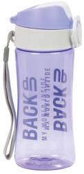 DERFORM Sticlă apă copii, recipient plastic 400ml, BackUp, transparent, lavanda, mov - bebego - 31,00 RON