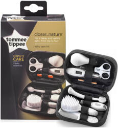 Tommee Tippee CTN Baba Egészségügyi és Ápolási Készlet 9 Darabos Digitális Hőmérővel és Higiéniai Eszközökkel (5010415230126)