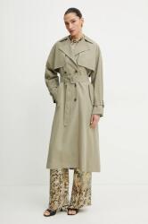 GUESS balonkabát AMIRA női, zöld, átmeneti, oversize, W5GL33 WHAE2 - zöld XL