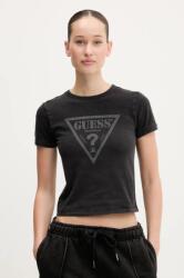 Guess Originals t-shirt női, fekete, W5GI32 J1314 - fekete L