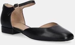 Lauren Ralph Lauren bőr flip-flop Emellie Mj fekete, magassarkú, 802961793001 - fekete Női 41