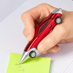 Gadget Sporautó formájú design golyóstoll - 13x2 cm - piros (IMO-GG-5903181016875)