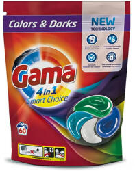 Dash Gama 4 az 1-ben folyékony mosókapszula Color (60 db) (8435495836759)
