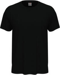 Stedman Classic, unisex rövid ujjú környakas póló, Black Opal-XS (ST2000-BLO-XS)