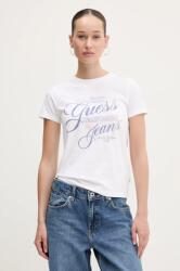 Guess Jeans t-shirt női, fehér, W5GI24 J1314 - fehér S