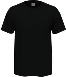 Stedman Comfort, körkötött rövid ujjú férfi póló, Black Opal-S (ST2100-BLO-S)