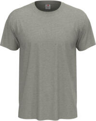 Stedman Classic, unisex rövid ujjú környakas póló, Grey Heather-XL (ST2000-GYH-XL)