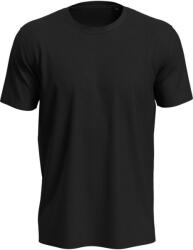 Stedman Lux unisex rövid ujjú környakas póló, Black Opal-S (ST7000-BLO-S)