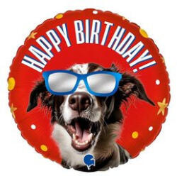 Grabo Szülinapi lufi 18" 45cm Happy Birthday (LUFI387899)