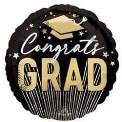 anagram Ballagási lufi 18" 45cm Congrats Grad (LUFI950021)