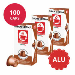 Caffè Bonini Gran Crema Nespresso kompatibilis Aluminium kávékapszula Bonini 10x10db (100 kapszula)