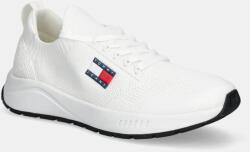 Tommy Jeans sportcipő RUNNER KNTITTED fehér, férfi, EM0EM01555 - fehér Férfi 41