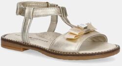 Tommy Hilfiger gyerekszandál bőrből sárga, T1A2-33940 - arany 29