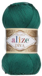 alize Diva fonal 453 - Sötét zöld