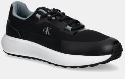 Calvin Klein Jeans sportcipő ATHLEISURE RUNNER TECH RIPSTOP fekete, férfi, YM0YM01205 - fekete Férfi 43