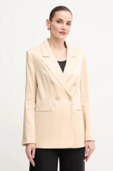 Guess zakó CAMILLE bézs, sima, kétsoros gombolású, W5GN63 WH5F0 - bézs XS