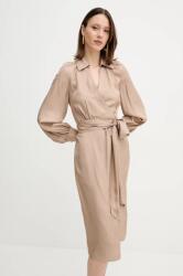 GUESS ruha DORIAN bézs, midi, egyenes, 5GGK30 7309A - bézs 36