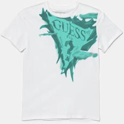GUESS gyerek pamut póló fehér, nyomott mintás, L5GI20 K8HM4 - fehér 158-166