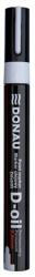 DONAU Lakkmarker, 2, 8 mm, M, DONAU D-oil , fehér (7369001PL-09) - tabexpress