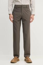 Giorgio Armani nadrág férfi, barna, egyenes, EM001505 AF10047 - barna 52