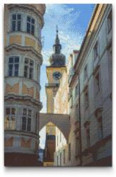 Gyémántszemes kirakó - Linz, Ausztria Méret: 40x60cm, Keretezés: Keret nélkül (csak a vászon), Gyémántok: Négyzet alakú