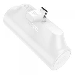 hoco. Baterie Externa HOCO J147C, 3000mAh, 10W, 1 x USB-C, Alba