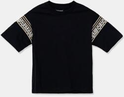 Giorgio Armani gyerek póló sötétkék, nyomott mintás, EB000121 AF13306 - sötétkék 164