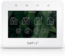 Satel INT-TSG2-W 4.3 érintőképernyős kezelő, fehér