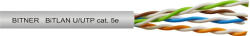 BITNER TI0006-305 UTP fali kábel, cat5e, 200 MHz, PVC köpeny, 305 m/doboz