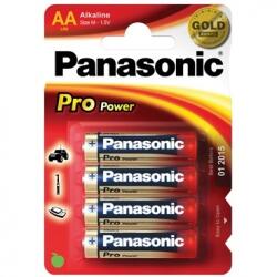 Panasonic LR6 (AA) 1, 5V alkáli elem, 4db/csomag