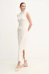 Calvin Klein ruha bézs, maxi, testhezálló, K20K208304 - bézs S