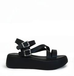 Altercore szandál Serena black fekete, női, platformos, Serena black - fekete Női 38