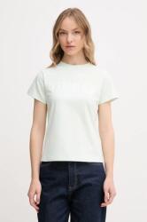 Guess t-shirt KAMELIE női, zöld, V5GI15 J1314 - zöld XL