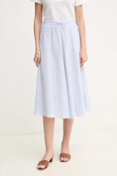 Tommy Hilfiger szoknya midi, harang alakú, WW0WW44549 - kék 42