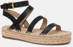 Lauren Ralph Lauren bőr espadrilles Polly Gldtr - fekete Női 38