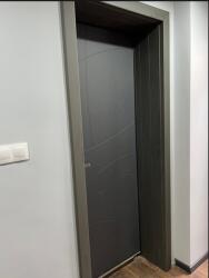 VarioDor Алуминиева врата с облицовка от mdf - vda 100 Антрацит (цена без монтаж)