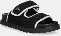 Guess papucs FADENNA fekete, női, FLJFDN FAB19 - fekete Női 37