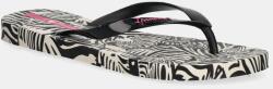 Ipanema flip-flop ANIMAL PRINT fekete, női, lapos talpú, 83617-AY386 - fekete Női 39