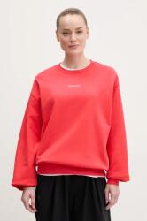 Peak Performance pamut melegítőfelső piros, női, sima, G80274 - piros M