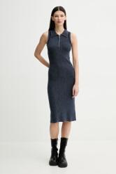 G-Star RAW pamut ruha sötétkék, mini, testhezálló, D25850-E132 - sötétkék XS