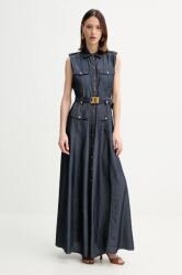GUESS ruha CARLA sötétkék, maxi, harang alakú, 5GGK04 7295A - sötétkék 36