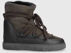 Inuikii velúr hócipő Classic Wedge szürke, 75203-005 - szürke Női 41