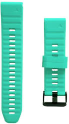 Ricardo Curea de silicon 22mm (pentru Garmin Fenix 8/7/6 (47mm), Epix 2 etc. ), verde, QuickFit