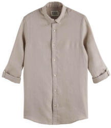 Scotch & Soda Cămaşă Regular Fit Linen 180016 SC250 army