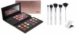 Relaxdays Set trusa de machiaj "Glam to go" si pensule machiaj DeLuxe, 5 piese in cutie (RLX-81385859)