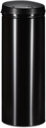 Relaxdays Cos de gunoi cu senzor, 50 L, otel, design modern, negru (10021226) Cos de gunoi