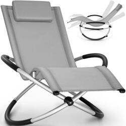 Tillvex Scaun balansoar gradina, 166 x 74 x 81 cm, gri, capacitate 180 kg (TVRLG-001)