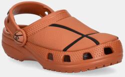 Crocs papucs CLASSIC BASKETBALL CLOG narancssárga, 210021 - narancssárga 24/25